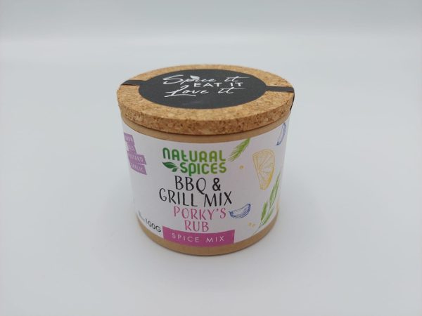 BBQ & Grill Mix Natural Spices Porky's Rub 100 gr.