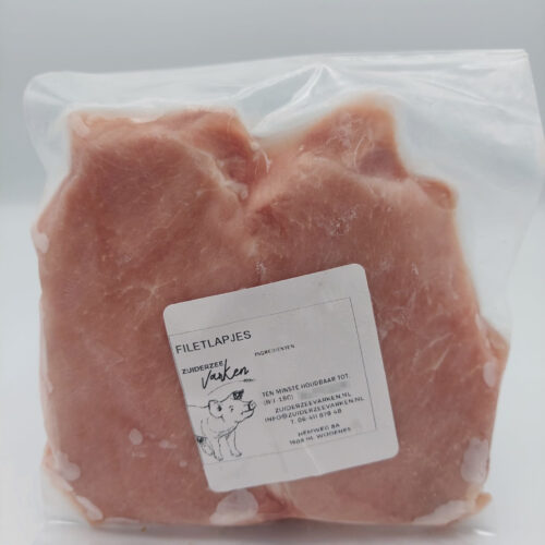 Filetlapjes naturel
